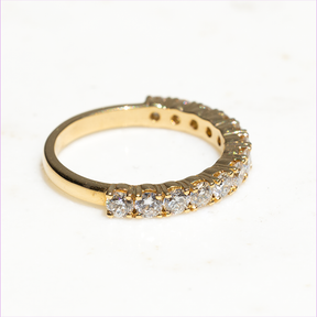Allegra Diamond Half Eternity Ring