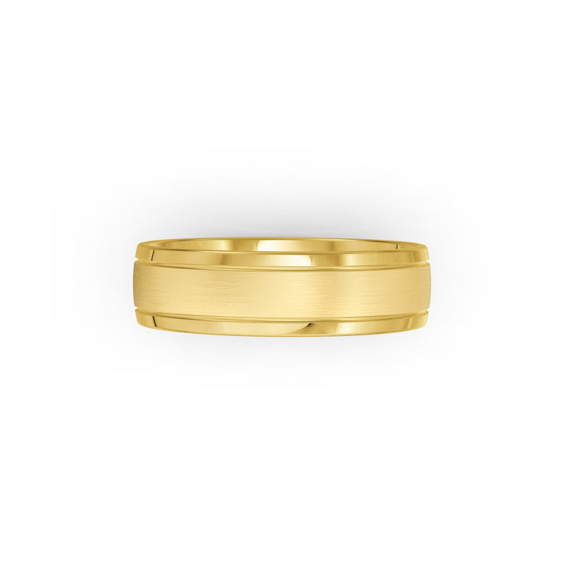 Gold ring on a white background, by Meaden Master Jewellers. Award-winning team of Jewellers, based in Auckland, New Zealand.