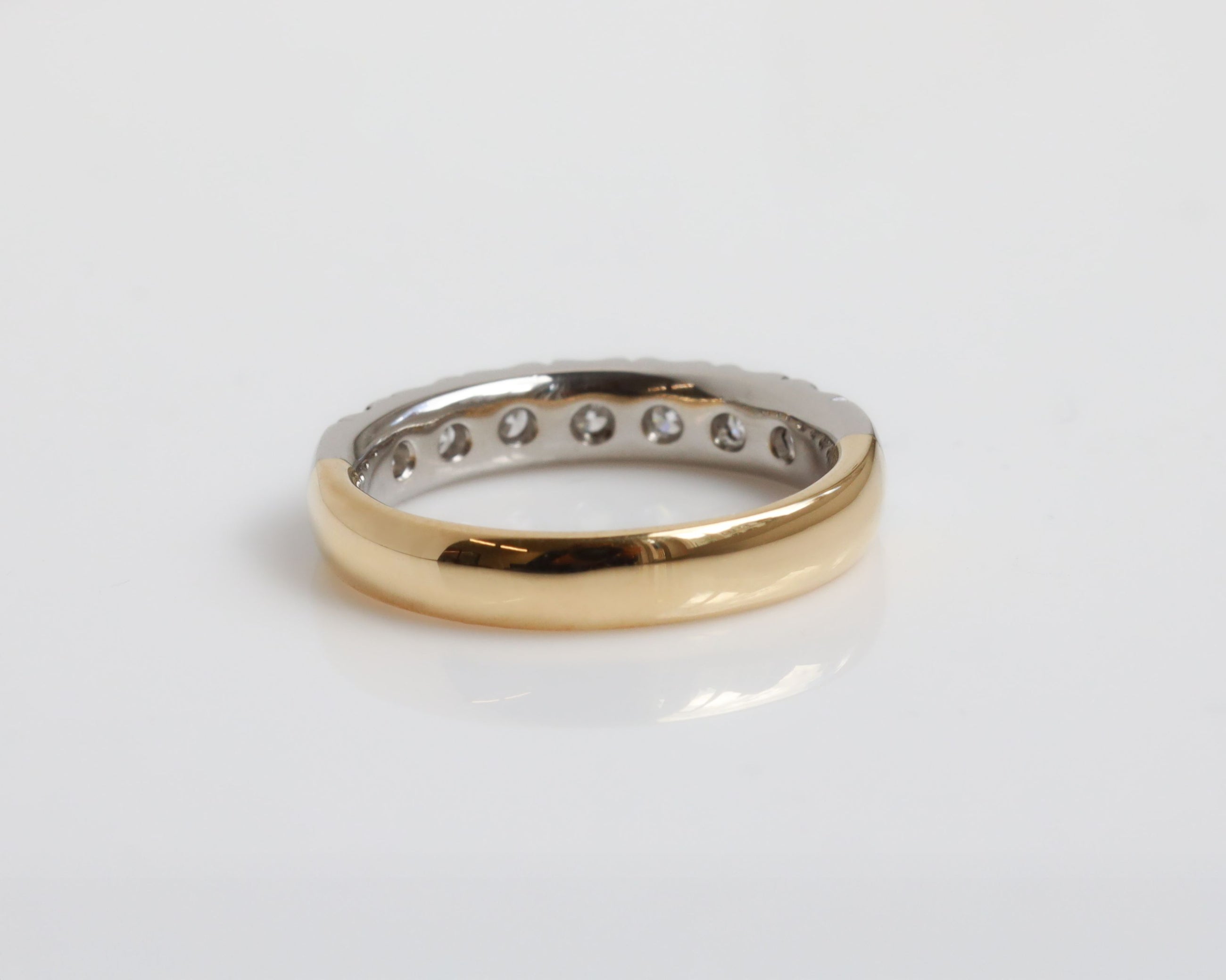 Milly Two-Toned Wedding Band