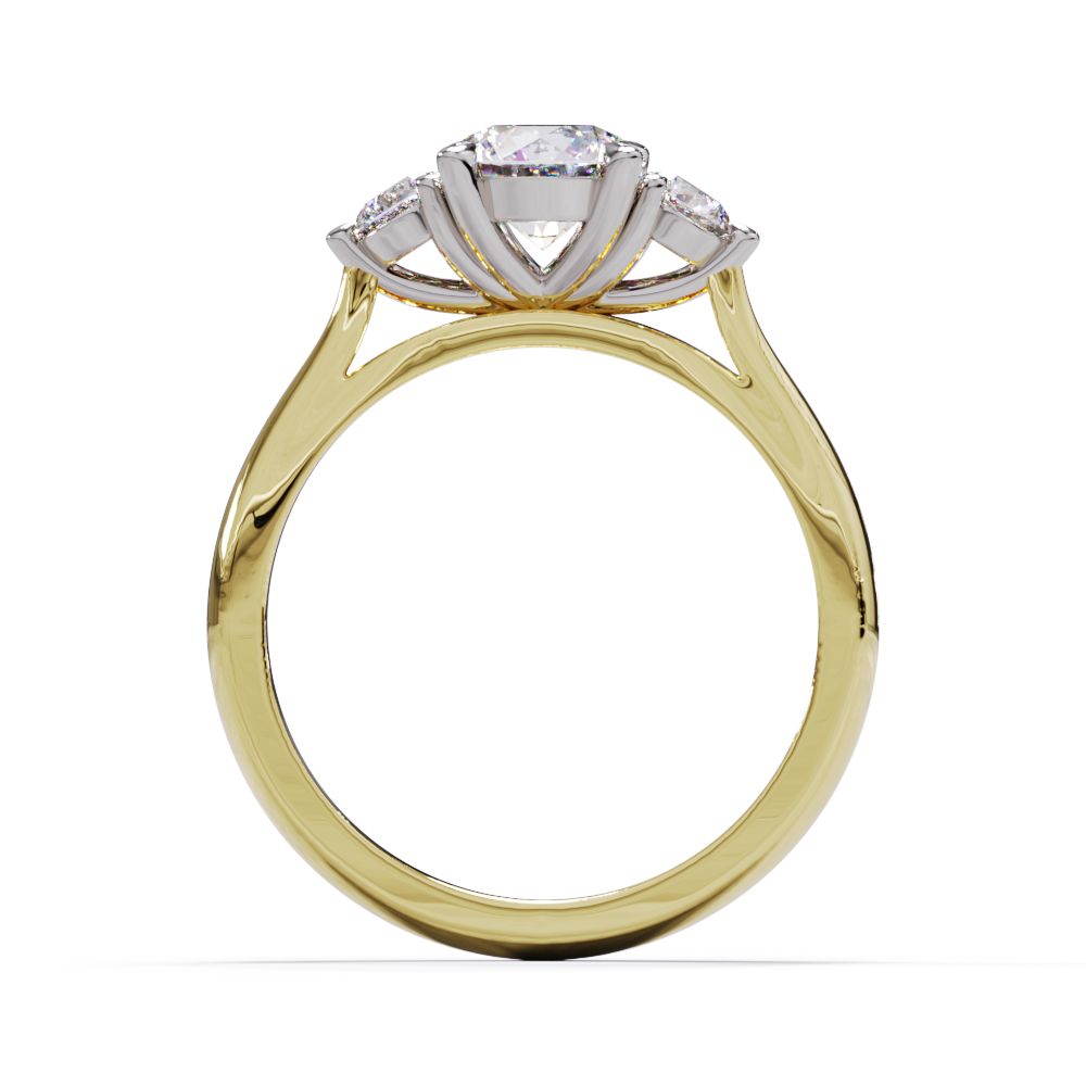 Poppy Trio Diamond Ring