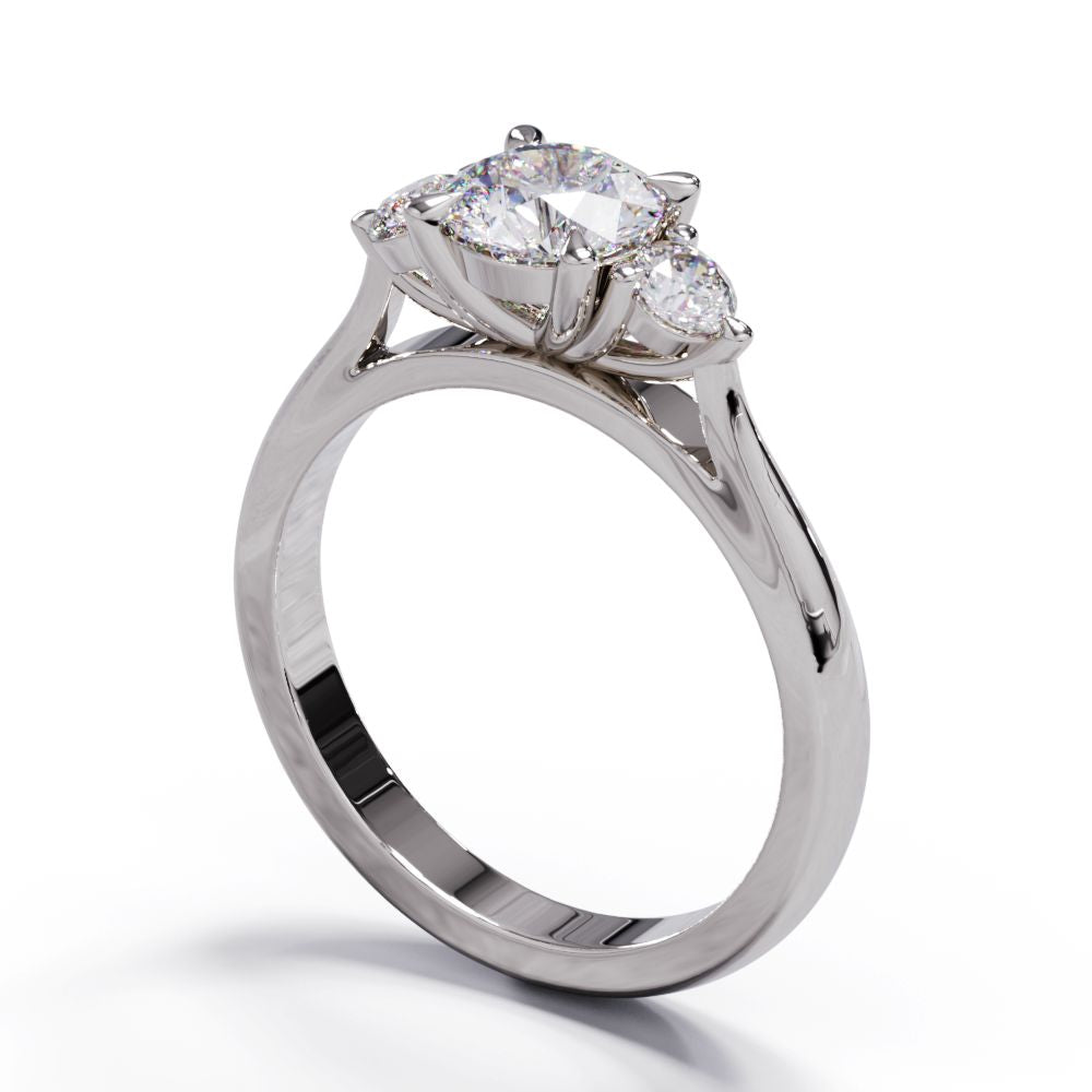 Poppy Trio Diamond Ring