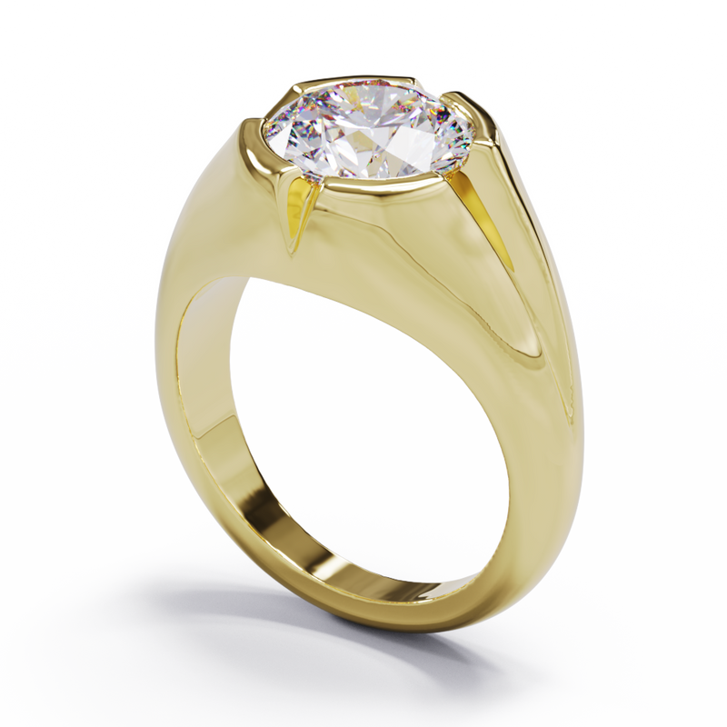 Caleb Mens Signet Ring