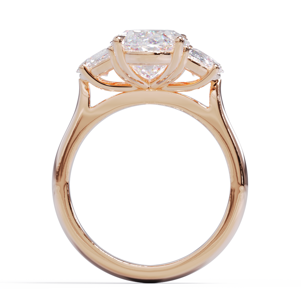 Adeline Trio in White Diamonds