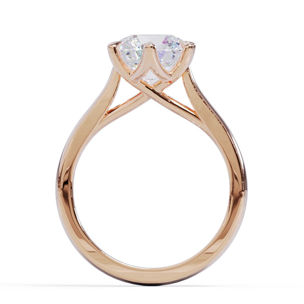 Round Single Diamond
