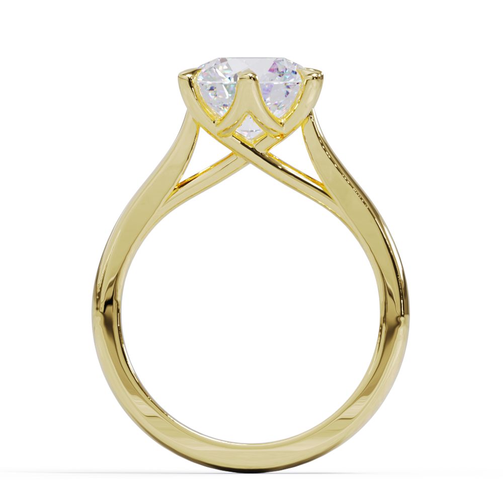 Round Single Diamond