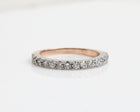 Tilda Two-Toned Wedding Band