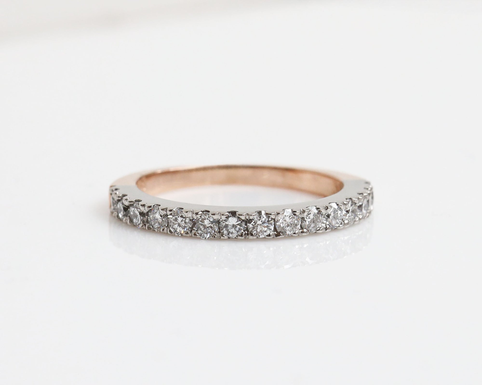 Tilda Two-Toned Wedding Band