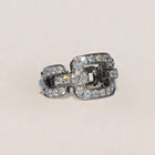 Chanel Diamond Chainlink Ring