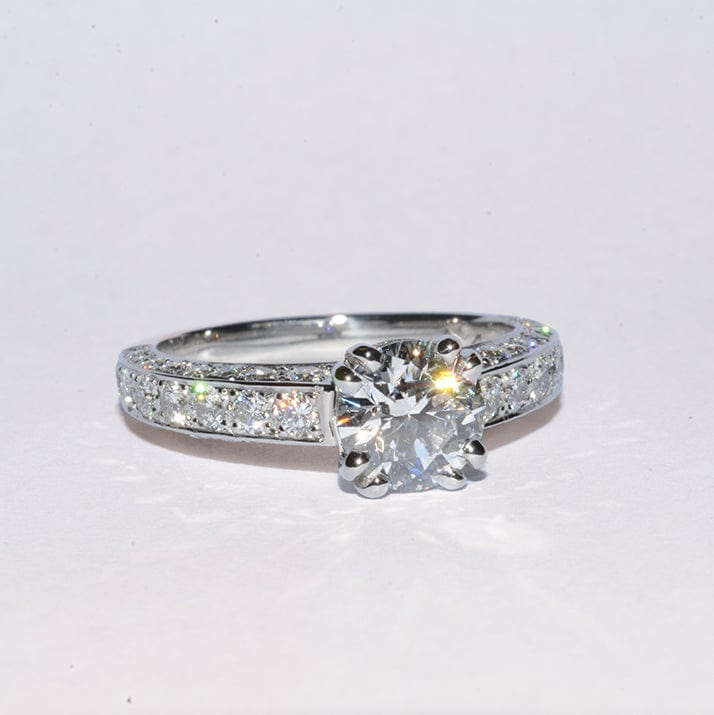 Brilliant Diamond solitaire Ring
