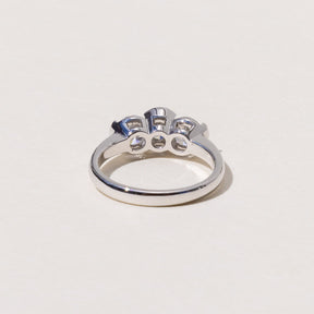
White Gold Brilliant Diamond ring handcrafted in Auckland NZ. Available now or Made to order. 
