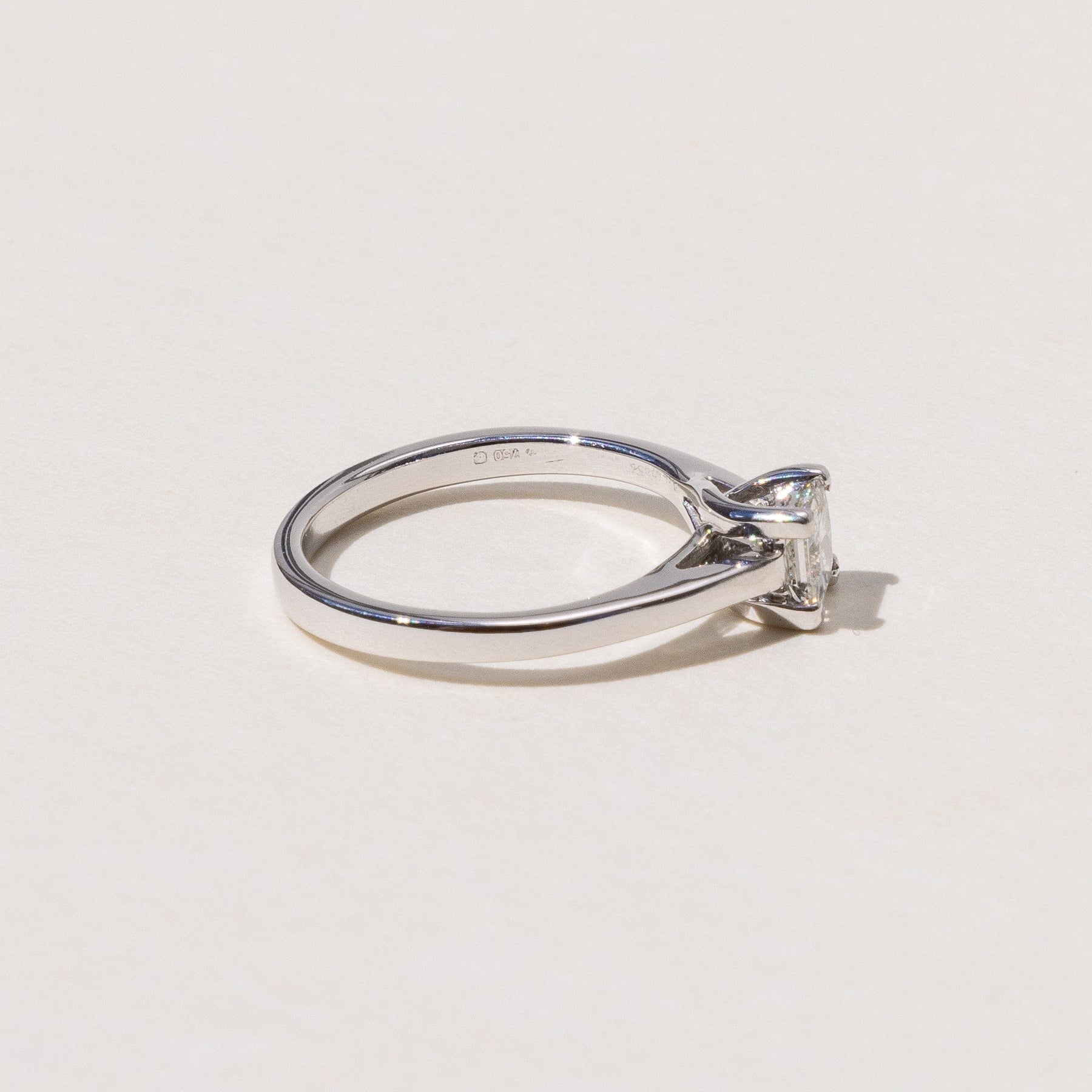 Handmade Lab Grown Diamond Engagement Ring
