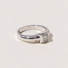 Heidi Princess Cut Solitaire Ring