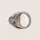 Camila Cushion Cut Aquamarine Ring