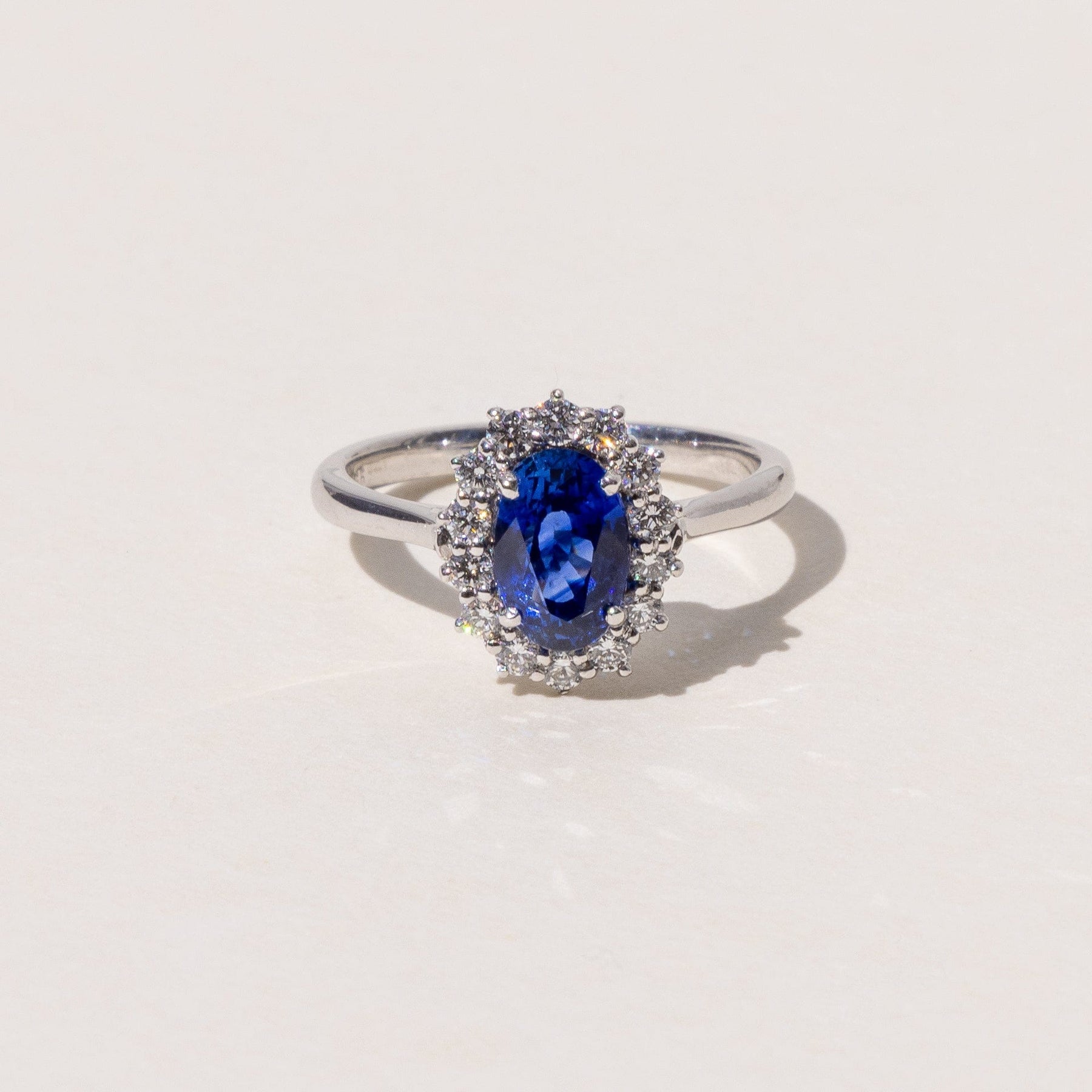 Sapphire Engagement Ring Made to Order in Auckland NZ