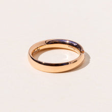 Unisex Rose Gold Diamond Solitaire or Wedding band