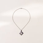 Bespoke 18ct White Gold and Diamond pendant necklace made by our Master Jeweller