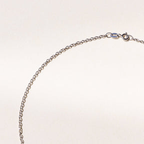 Unisex 18ct White Gold and Diamond pendant necklace made by our Master Jeweller