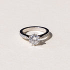 Handmade Brillaint Round Diamond Solitaire