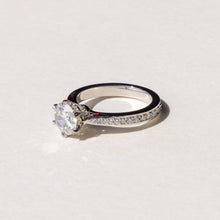 
Platinum Brilliant Diamond Solitaire handcrafted in Auckland NZ by our Master Jeweller
