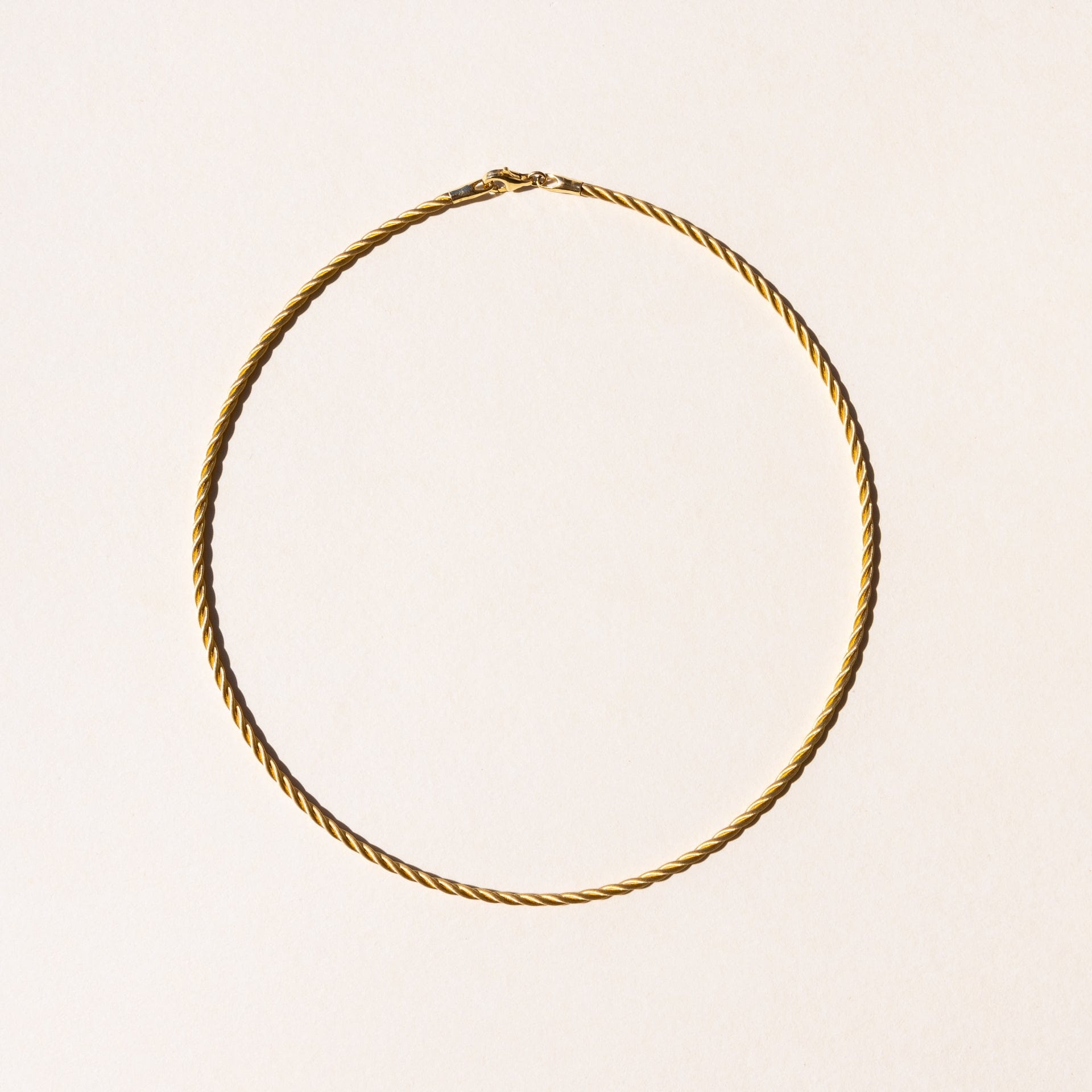 18ct Yellow Gold Rope Chain 