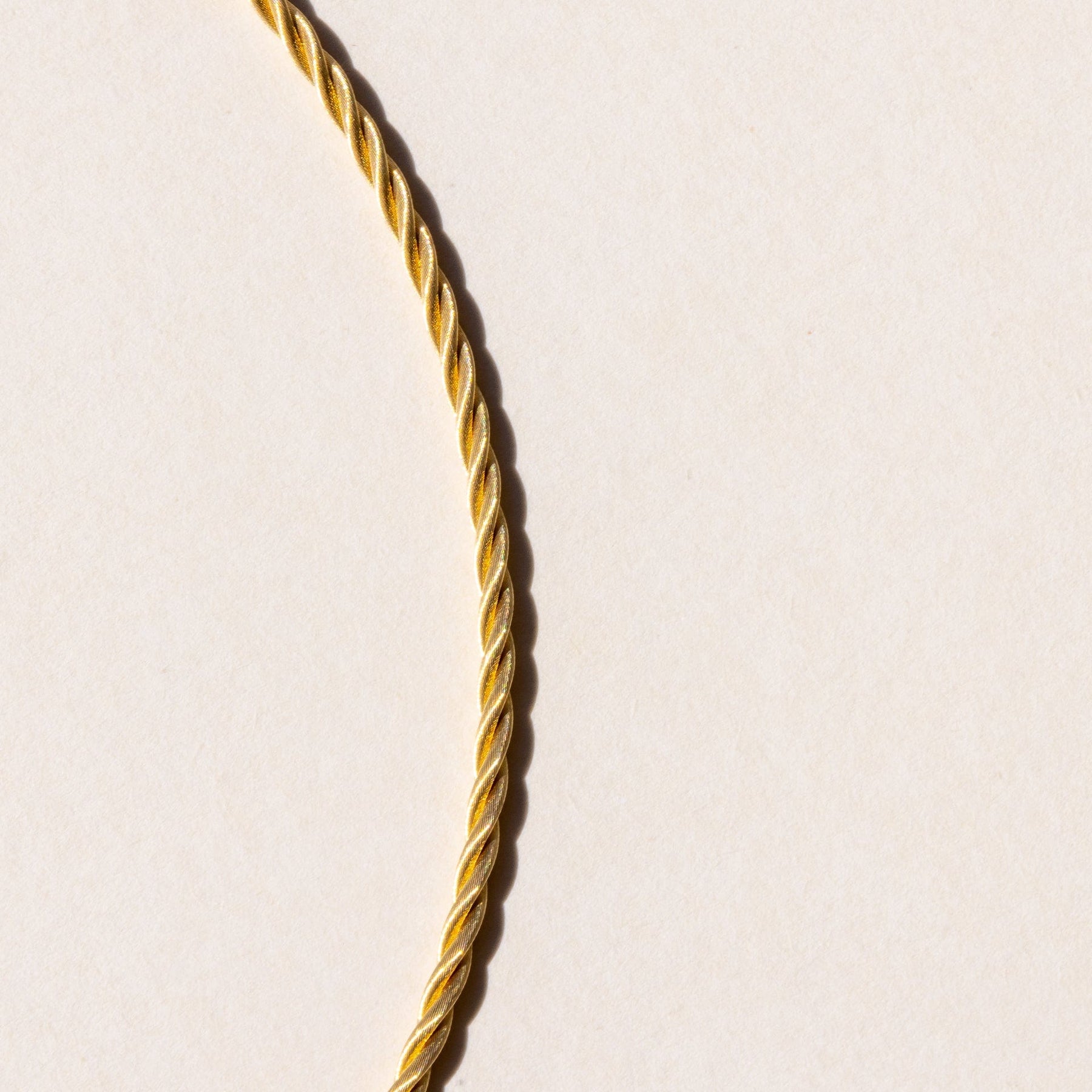 18ct Yellow Gold Rope Chain 