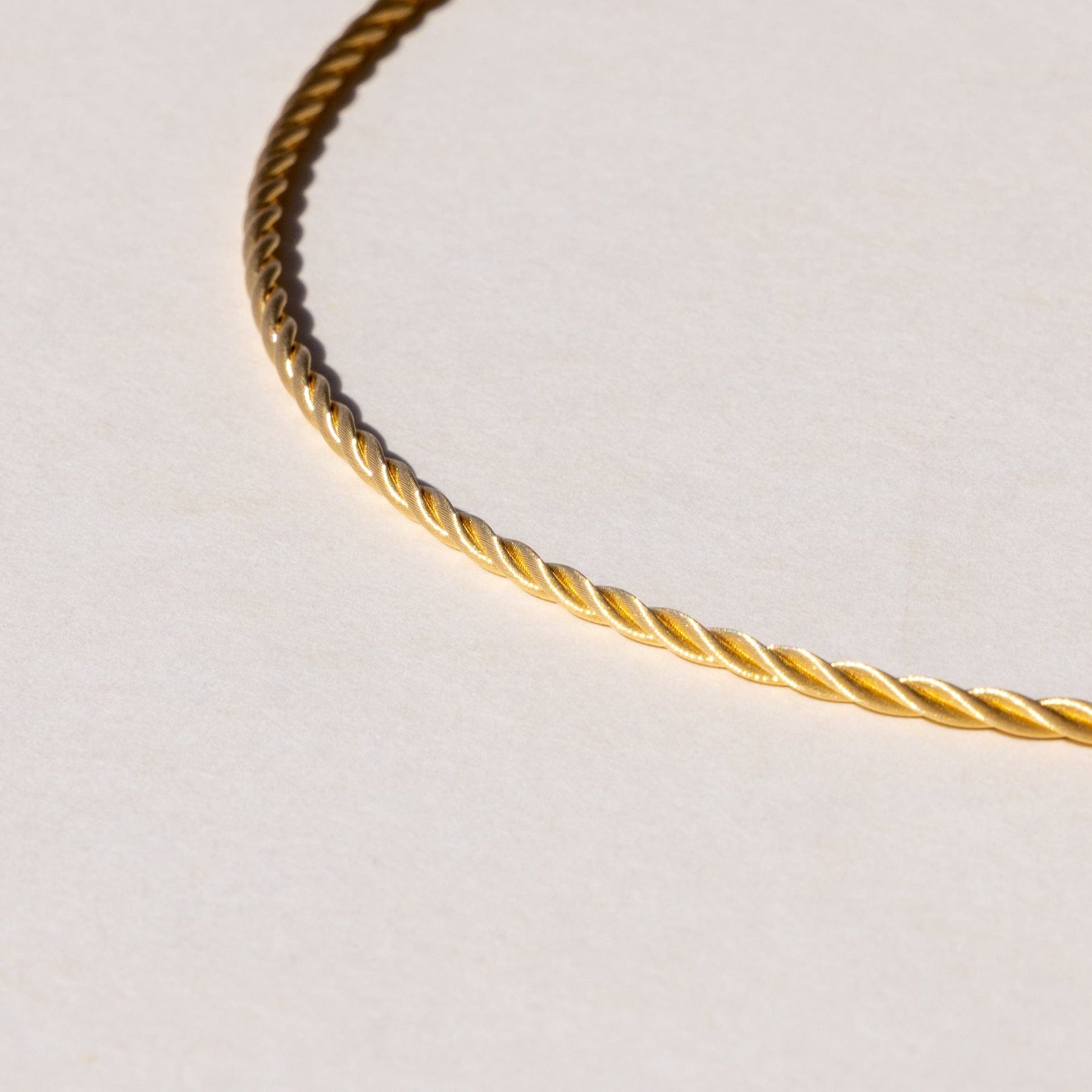 18ct Yellow Gold Rope Chain Handcrafted by our Master Jewellers