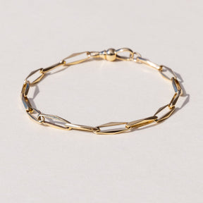 Handmade 9ct Gold Chainlink Bracelet by our Master Jeweller