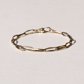 Handmade 9ct Gold Chainlink Bracelet 