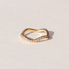 Yellow Gold handmade eternity band