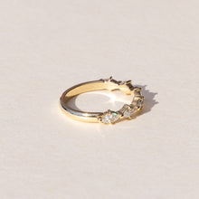 Half Diamond Marquise Eternity Band in 18ct Yellow Gold
