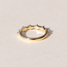 Half Diamond Marquise Eternity Band in 18ct Yellow Gold