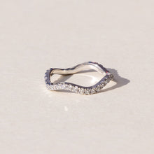 White Gold handmade eternity band