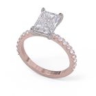 Lara Radiant Cut Diamond Solitaire