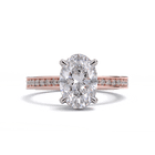 Quinn Oval Diamond Solitaire