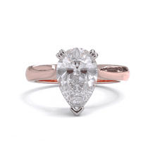 Ivy Pear Cut Diamond Solitaire