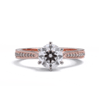 Jacqui Round Brilliant Diamond Solitaire