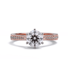 Jacqui Round Brilliant Diamond Solitaire