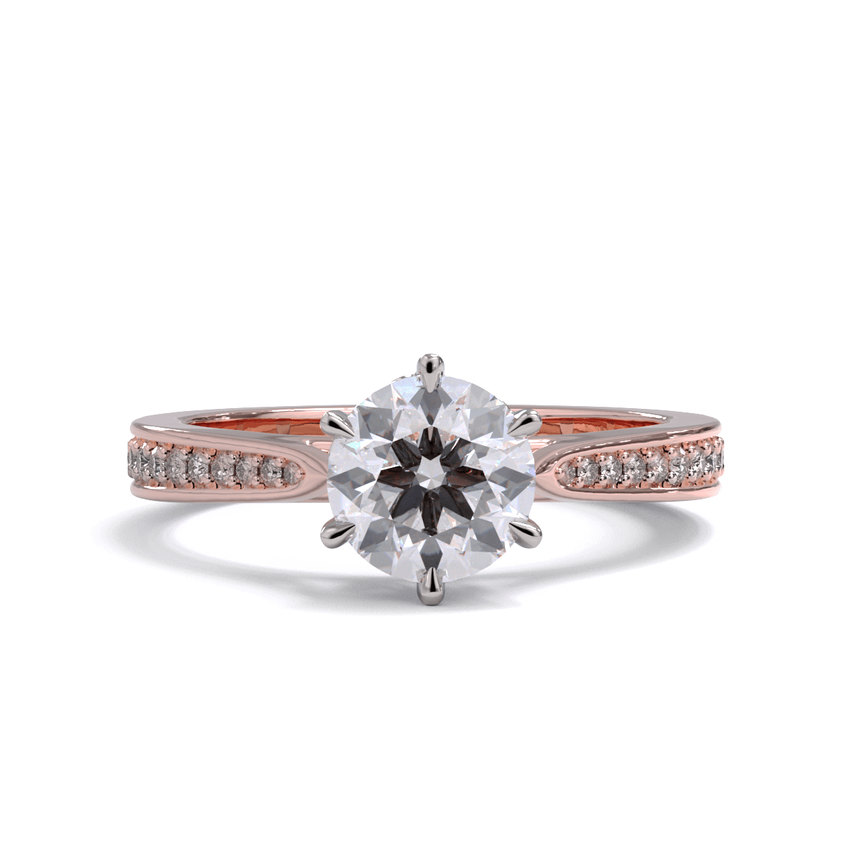 Jacqui Round Brilliant Diamond Solitaire