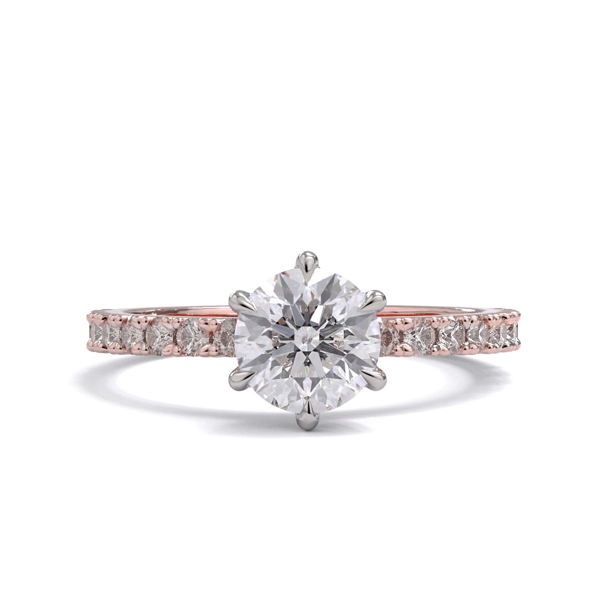 Katrina Round Brilliant Diamond Solitaire