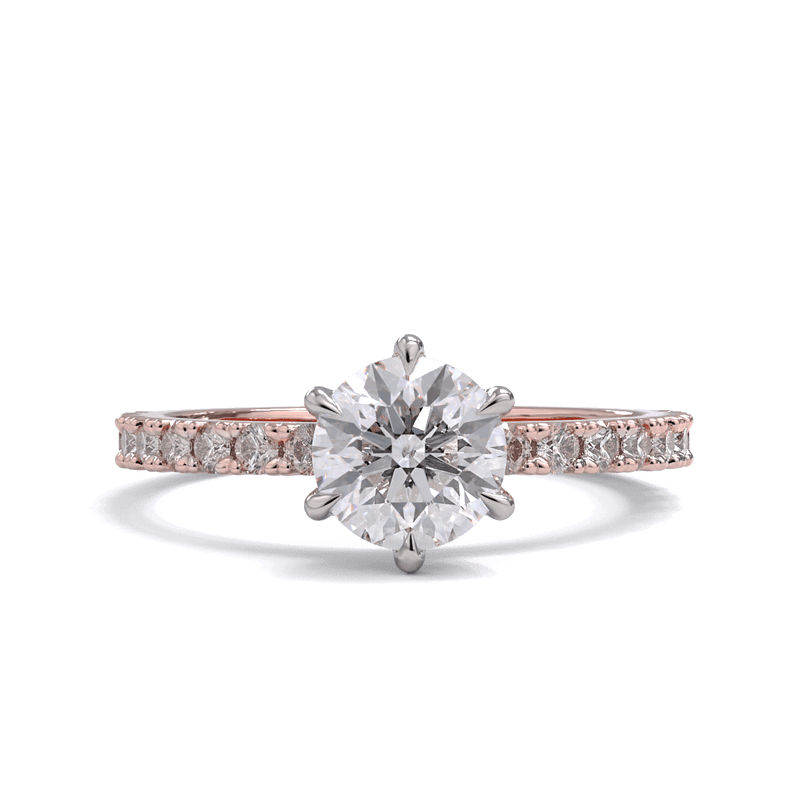 Katrina Round Brilliant Diamond Solitaire