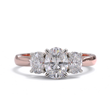 Abbey Three Stone Diamond Ring