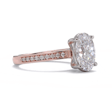 Quinn Oval Diamond Solitaire