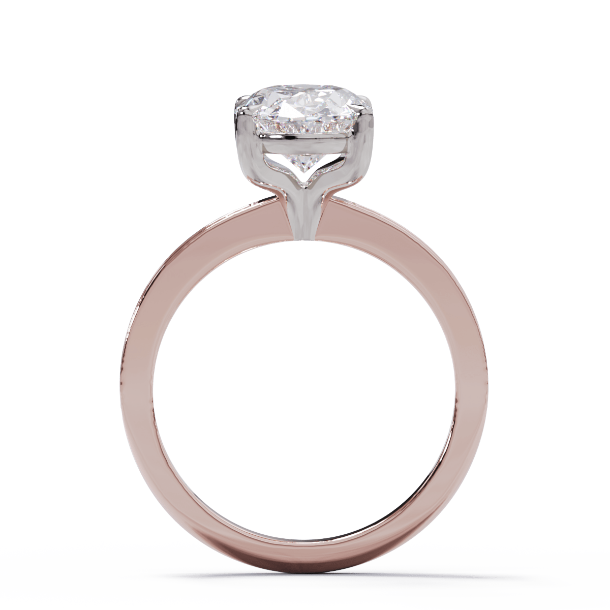 Quinn Oval Diamond Solitaire