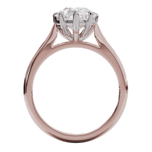 Georgina Pear Cut Diamond Solitaire