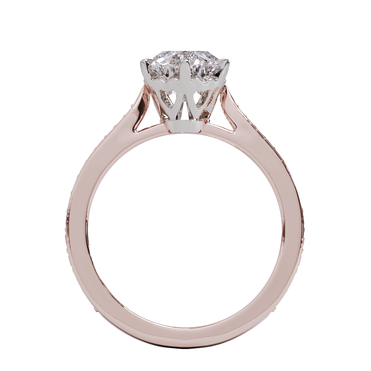 Jacqui Round Brilliant Diamond Solitaire