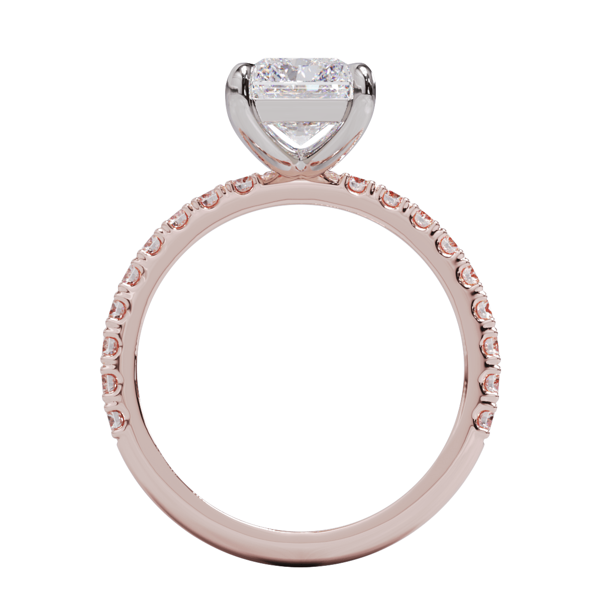 Lara Radiant Cut Diamond Solitaire