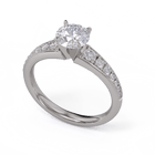 Manaia Round Brilliant Diamond Solitaire