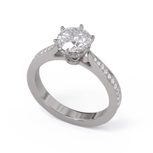 Jacqui Round Brilliant Diamond Solitaire