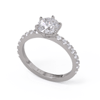 Katrina Round Brilliant Diamond Solitaire