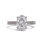 Quinn Oval Diamond Solitaire